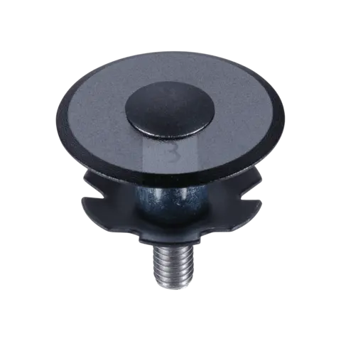 BBB RoundHead BAP-02 Ahead Plugg 1 1/8", m/stjerne, sort, alu