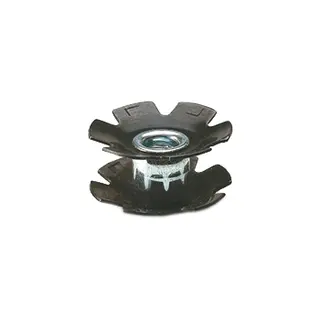 Ahead Stjerneinnsats 1 1/8" 1 1/8" (25mm), sort, stål