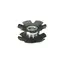 Ahead Stjerneinnsats 1 1/8" 1 1/8" (25mm), sort, stål