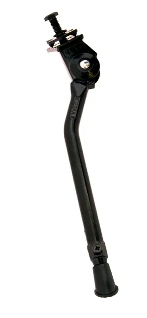 Støtte 24-28" Justerbar, sentermontert, stål, sort 