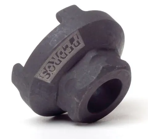 Pedro's Kransavtager for BMX krans Med fire tapper, svart chrome