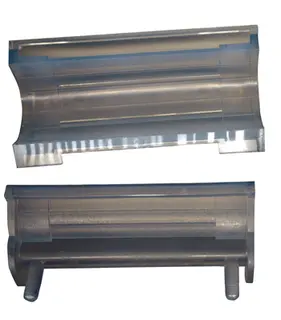Plastforing For Klemme Sort, plast, til 76130