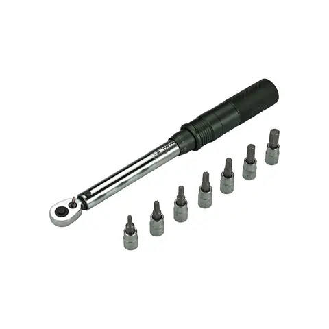 BBB TorqueSet BTL-173 Momentnøkkelset 1/4", 2-24nm, ink. 7 bits