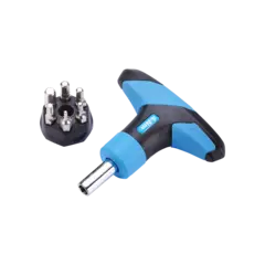 BBB TorqueFix BTL-119 4nm Momentnøkkel Blå/Sort, 4nm, T-Håndtak med 6 bits