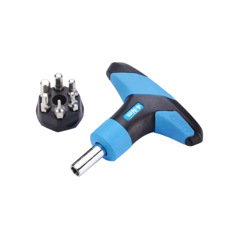 BBB TorqueFix BTL-119 4nm Momentnøkkel Blå/Sort, 4nm, T-Håndtak med 6 bits