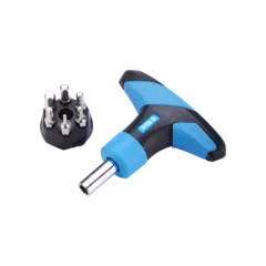 BBB TorqueFix BTL-119 6nm Momentnøkkel Blå/Sort, 6nm, T-Håndtak med 6 bits
