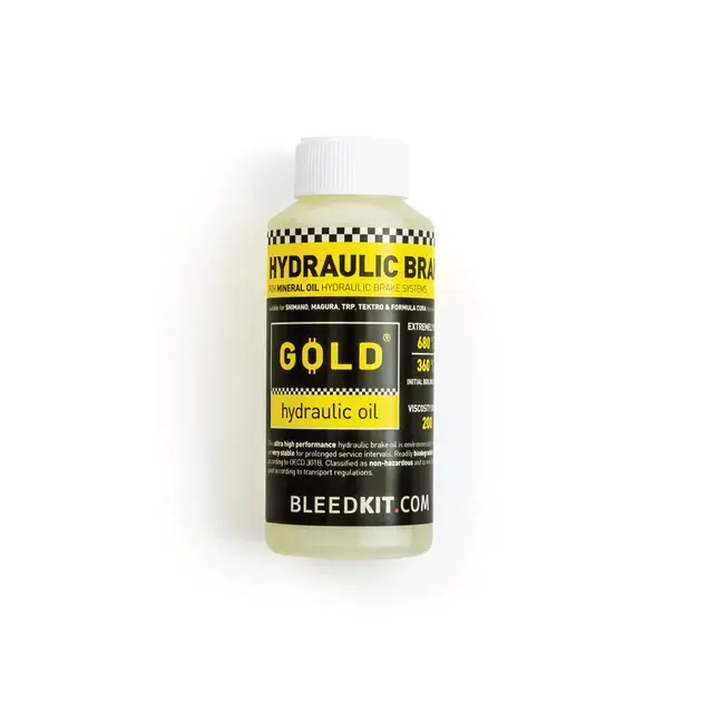 Bleedkit GOLD Bremseolje 100ml Mineralolje, høyt kokepunkt 