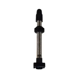 Easton Tubeless Ventil 75mm, Stk, Sort, Alu