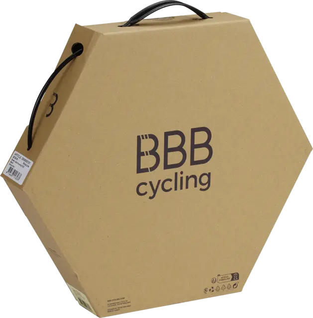 BBB StopLine BCB-51 Bremsestrømpe Boks 5mm x 50 meter, sort 