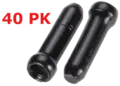 BBB CableStop BCB-97 Blindutt 1.8mm, 40 stk, sort, alu,