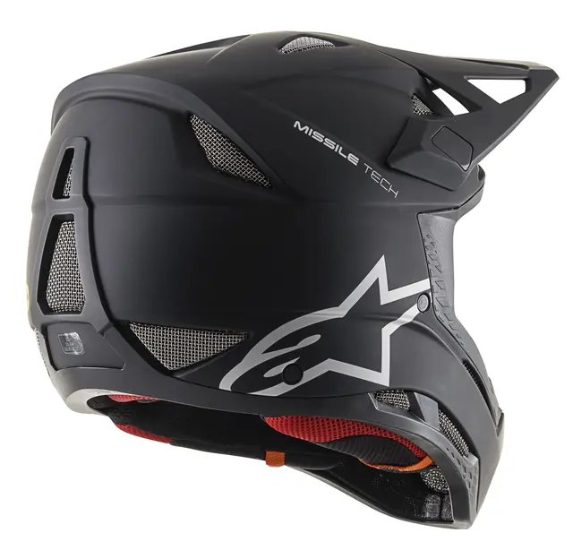 Alpinestars MissileTech Solid Helhjelm X-Small, sort, 53-54cm, Mips, 990gr 