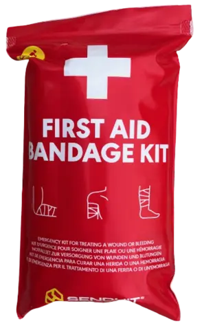 SendHit First Aid MTB Bandasjesett 12.5x7x4 cm, 45gr