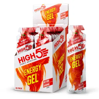 HIGH5 EnergyGel Bær 20pk, 40gr
