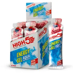 HIGH5 EnergyGel Aqua Bær 20pk, 66gr