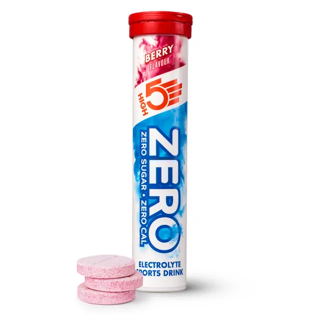HIGH5 Zero Bær 8pk, 80gr - 20 tabletter 