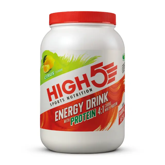 HIGH5 Energy Drink Protein 4:1 Sitrus 1.6kg, Pulver - med Protein 