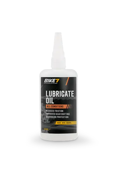 Bike7 Lubricate Oil Olje 150ml Universal smøremiddel, dryppflaske 