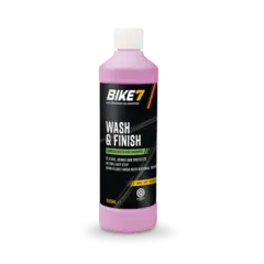 Bike7 Wash &amp; Finish Sykkelvask 500ml Til hele sykkelen, 1:10 blanding