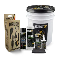Bike7 Bucket Pack Vedlikeholdsbøtte 9 smøre- og vedlikeholdsprodukter