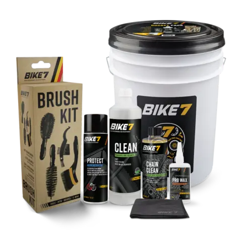 Bike7 Bucket Pack Vedlikeholdsbøtte 9 smøre- og vedlikeholdsprodukter