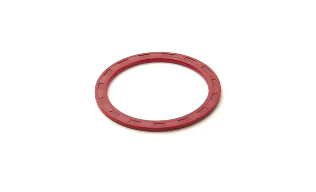 Race Face X-type Gummipakning Spacer Ø24mmx1mm, Stål/Gummi, Rød, 