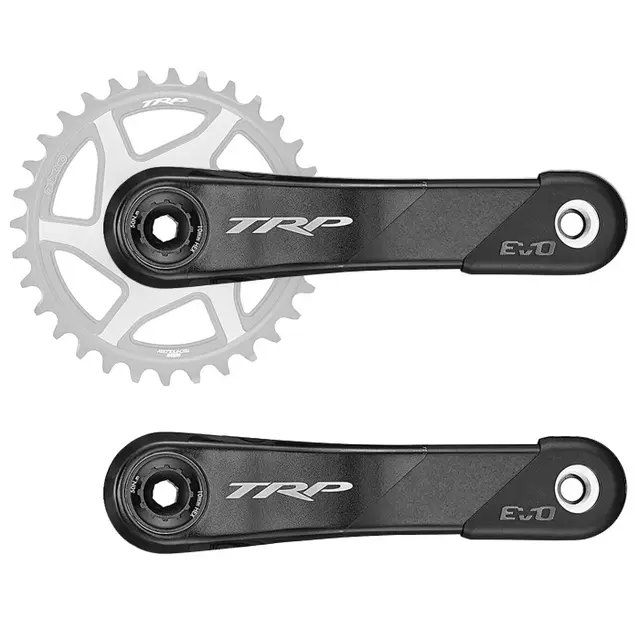 TRP EVO Carbon Krankarm 165mm 68/73mm, u/drev, M9050, karbon, 493gr 