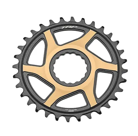 TRP EVO12 DM Krankdrev GOLD 32T M9050, Boost, 3mm offset, 79gr