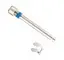 TRP Pad Pin Skivekloss Bolt 10STK M4x32mm, rustfritt, m/clips,pose m/10stk