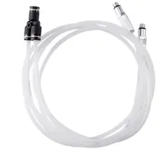 Tektro Bleed Pumpe Twin Slange Sett Forgreiner for to kalippere