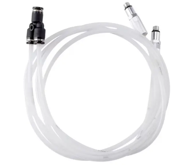 Tektro Bleed Pumpe Twin Slange Sett Forgreiner for to kalippere 