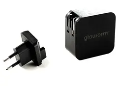 Gloworm USB-C Hurtiglader 45W USB-C, PD-Protokoll, EU-adapter
