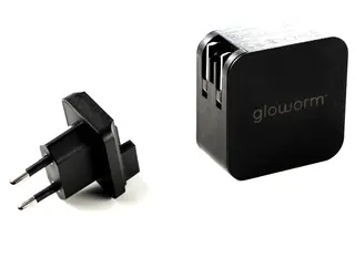 Gloworm USB-C Hurtiglader 45W USB-C, PD-Protokoll, EU-adapter