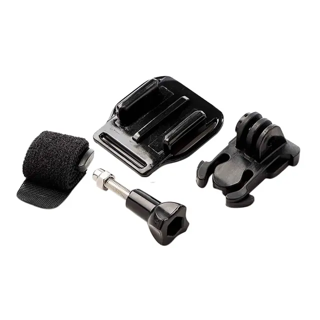 Gloworm Universal Hjelmfeste Go-Pro Clips, m/strop 