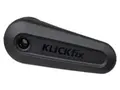 AGU KlickFix Plastkrok Rotational hook with screw, sort