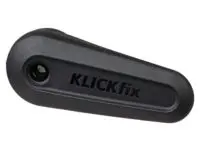 AGU KlickFix Plastkrok Rotational hook with screw, sort