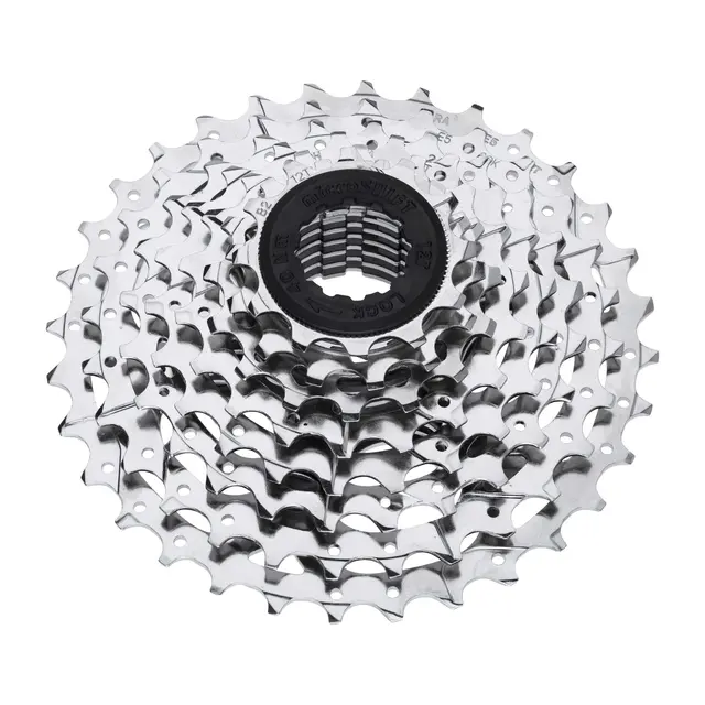 Microshift Mezzo 8-delt Kassett 11-32T, 318gr, Nikkel belagt, Shimano 