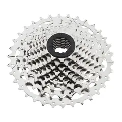 Microshift Marvo LT 9-delt Kassett 11-34T, 363gr, Nikkel belagt, Shimano