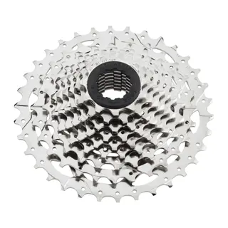 Microshift Marvo LT 9-delt Kassett 11-34T, 363gr, Nikkel belagt, Shimano