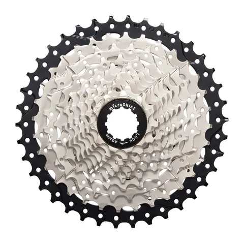 Microshift Sword 10-Delt Kassett Sort 11-38T, 453gr,Stål, Sort, Shimano