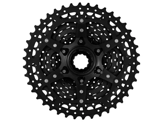 SunRace MS3 10-Delt Kassett 11-40T, 448gr, Sort, Shimano kompatibel 