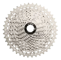 Sunrace MS8 11-Delt HG Kassett 11-46T, 534g, Sølv, Shimano HG