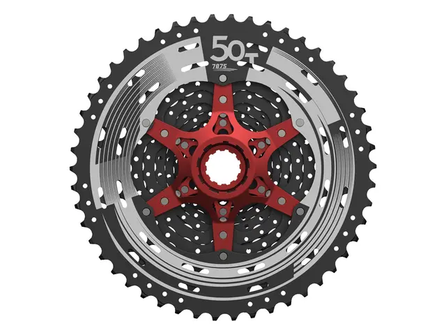 SunRace MZ91 12-Delt XD Kassett 10-50T, 560gr, Sort, Sram XD 