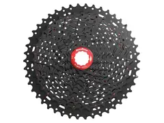 SunRace MX8 11-Delt Kassett 11-46T, 465gr, Sort, Shimano kompatibel