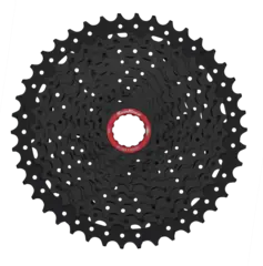 SunRace MX 11-Delt Kassett 10-42T, 458gr, Sort, SRAM XD kompatibel