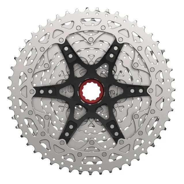 SunRace MZ800 12-Delt HG Kassett 11-51T, 648gr, Sølv, Shimano HG 