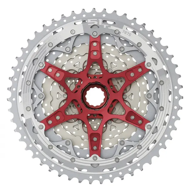 SunRace MZ903 12-Delt HG Kassett 11-51T, 497gr, Sølv, Shimano HG 