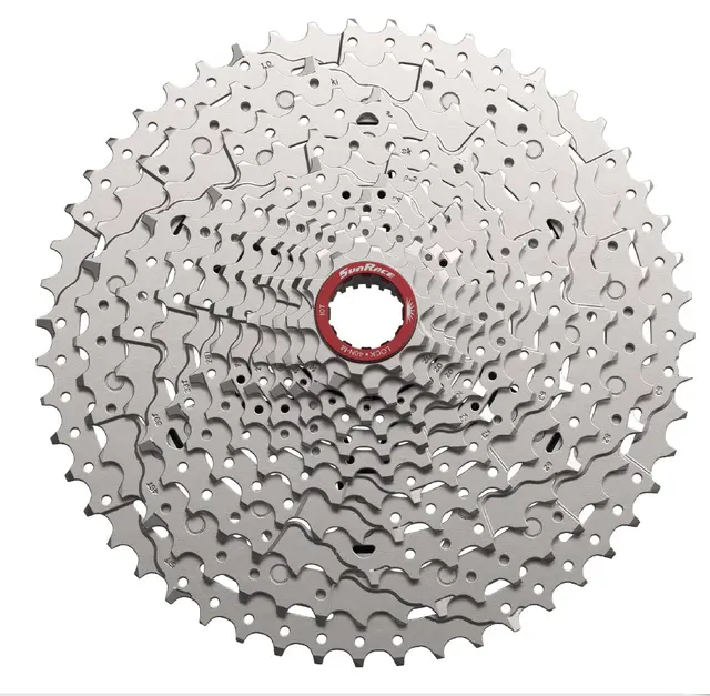 SunRace MZ930 12-Delt MS Kassett 10-51T, 675gr, Sølv, MicroSpline 