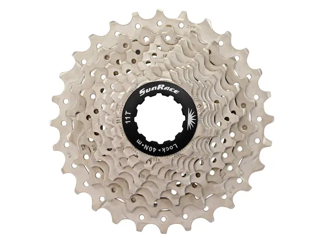 SunRace RS0 10-Delt Kassett 11-25T, 242gr, Champagne, Shimano kompat 