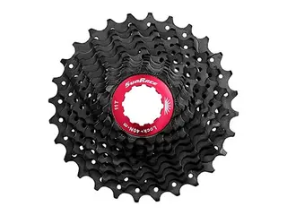 SunRace CSRX0 10-Delt Kassett 11-32T, 332gr, Sort, Shimano kompat