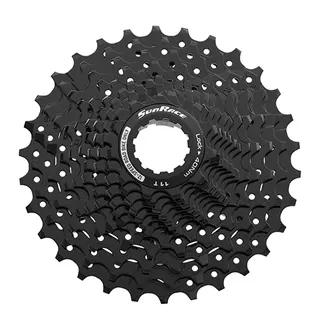 SunRace RZ800 12-Delt HG Kassett 11-30T, 308gr, Sort, Shimano HG